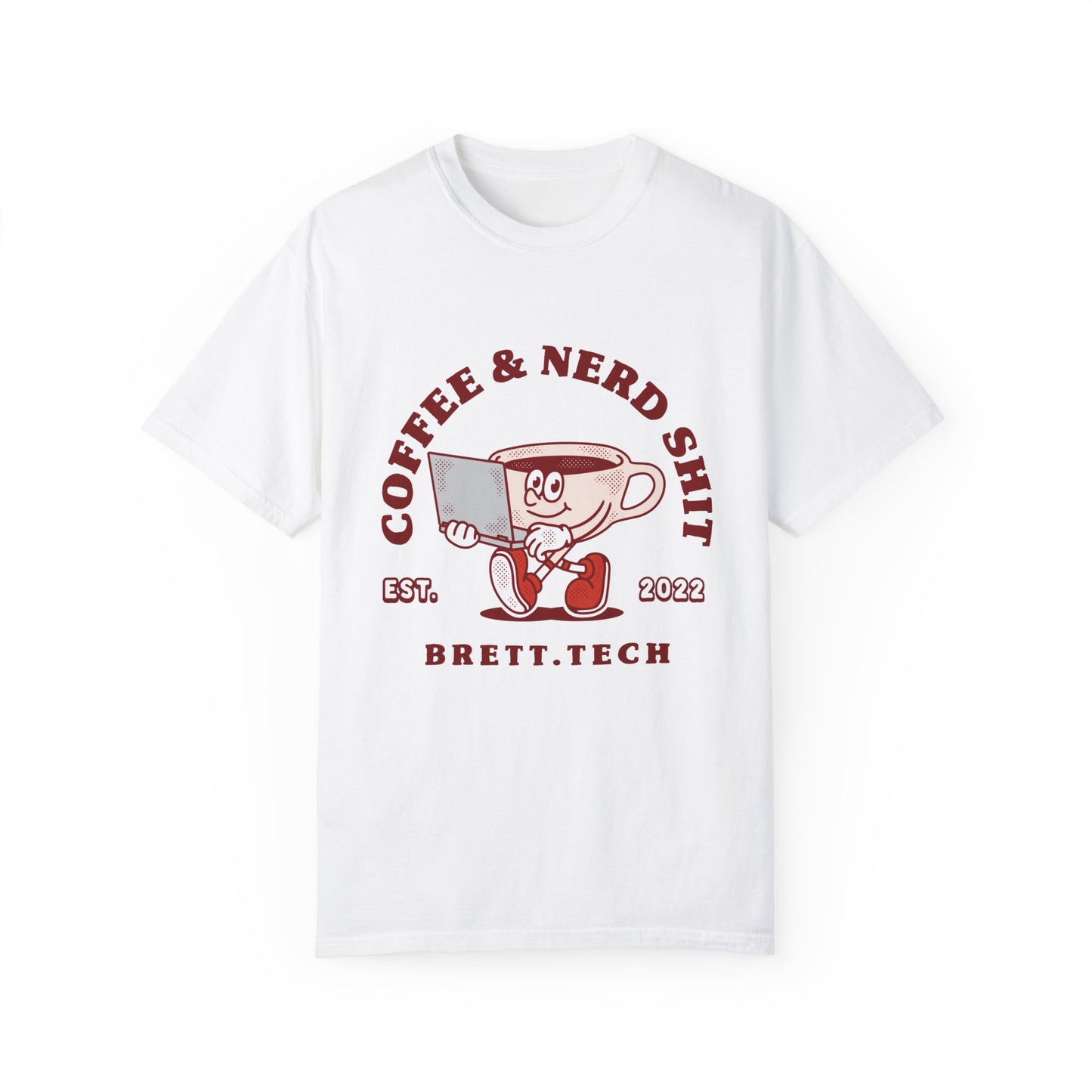 Coffee & Nerd Shit Cartoon Tee
