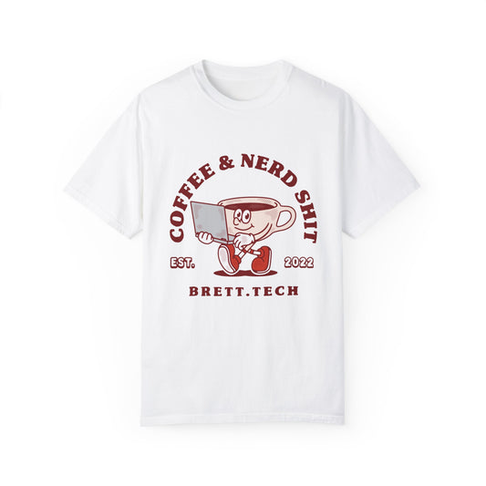 Coffee & Nerd Shit Cartoon Tee