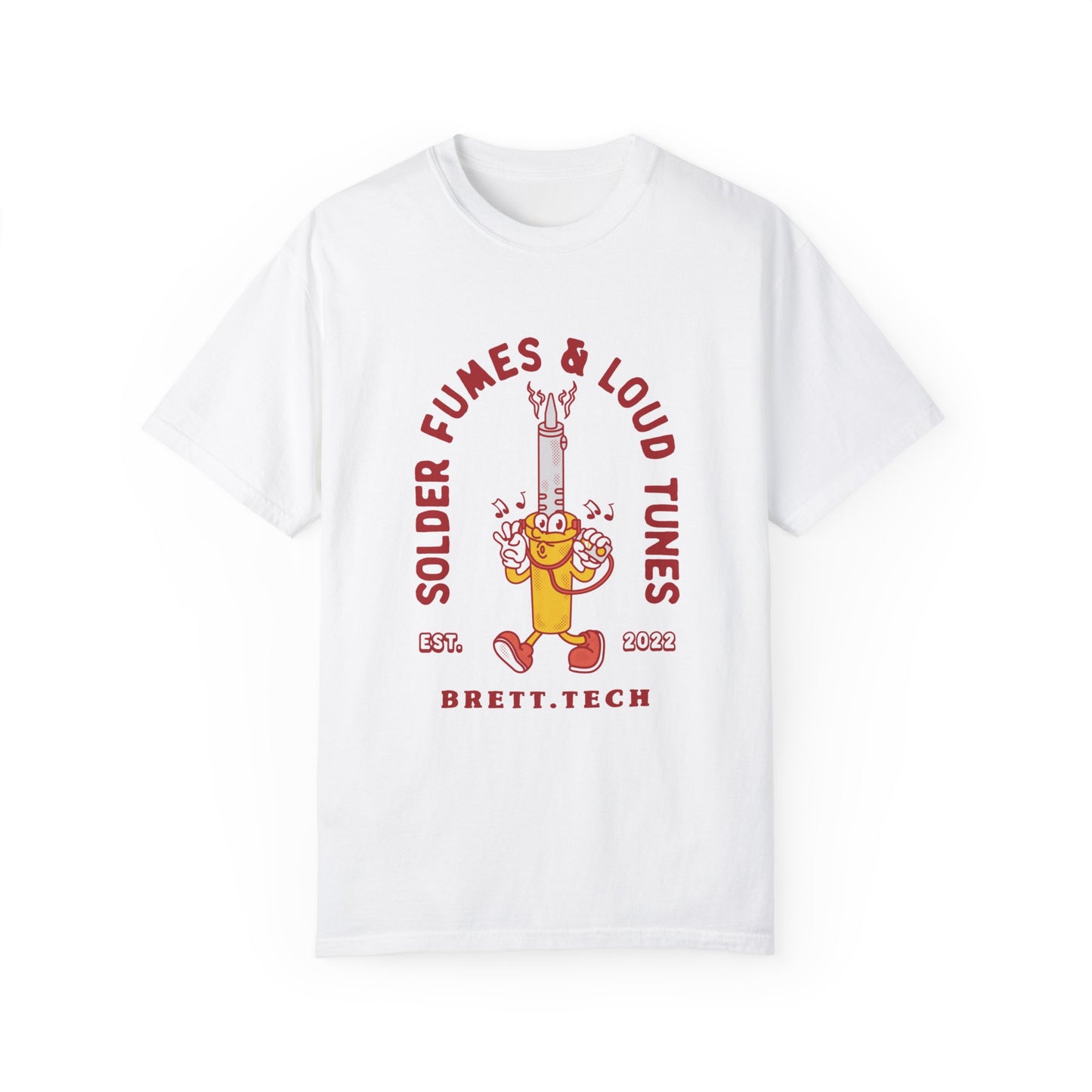 Solder Fumes Cartoon Tee