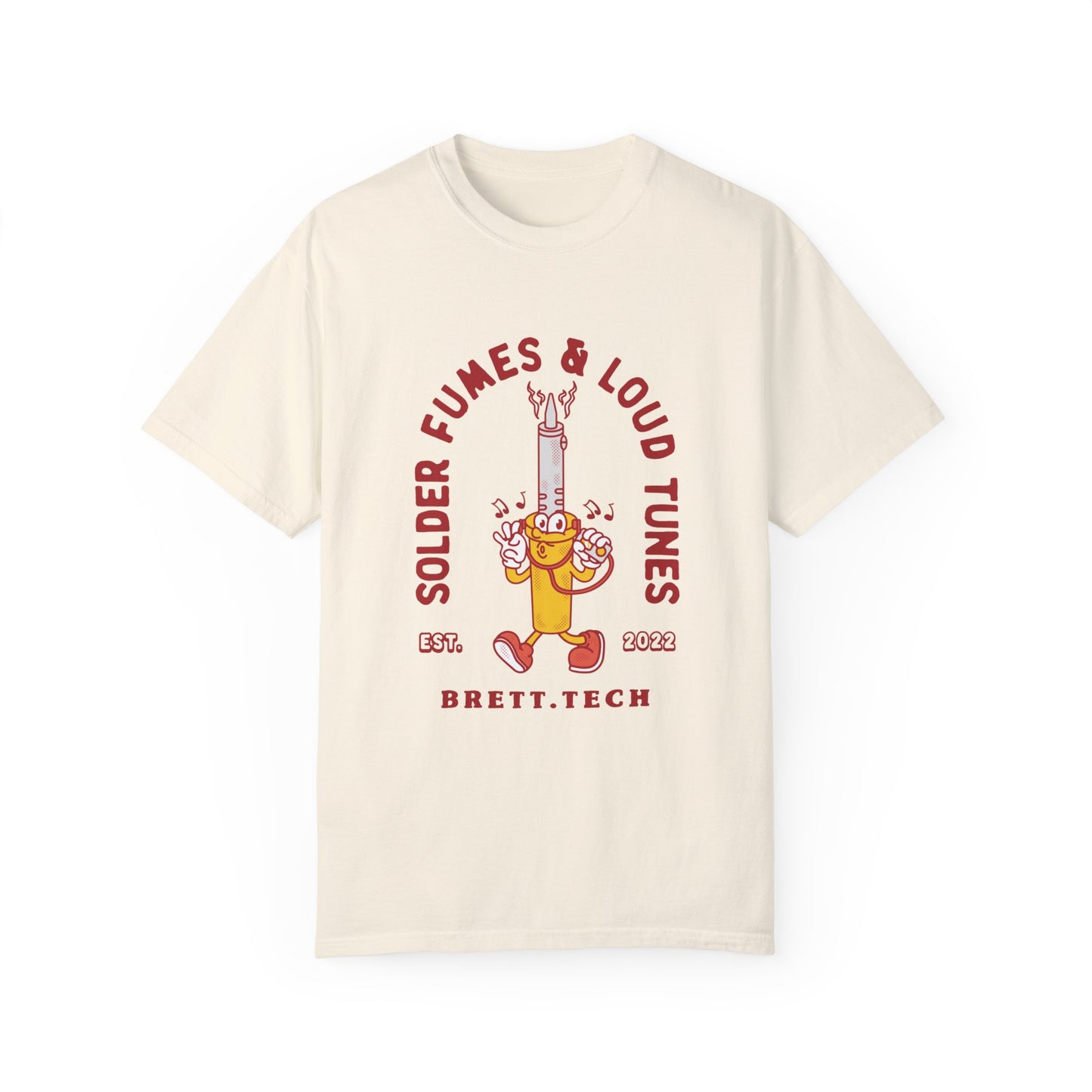 Solder Fumes Cartoon Tee
