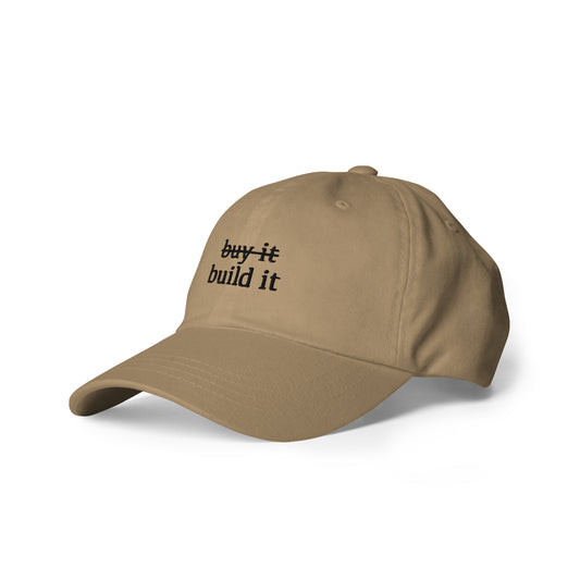 ̶b̶u̶y̶ ̶i̶t̶ build it dad hat