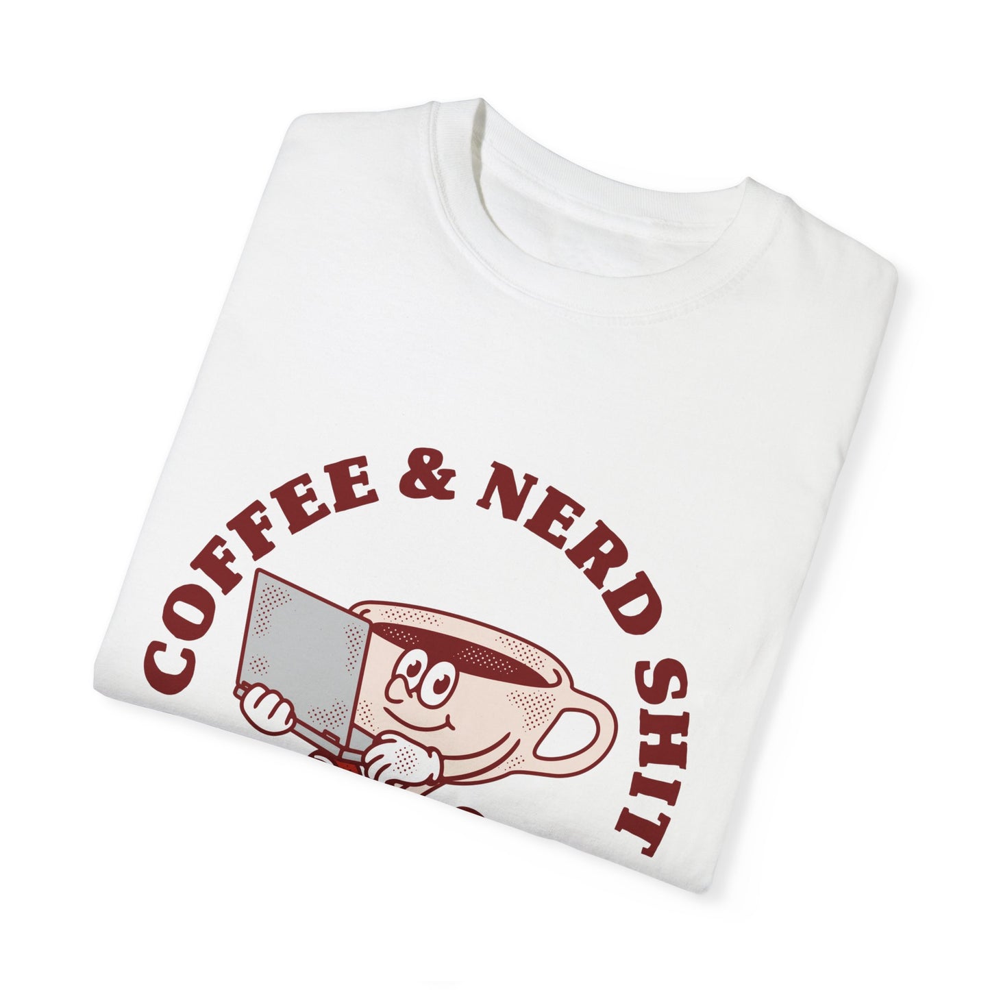 Coffee & Nerd Shit Cartoon Tee