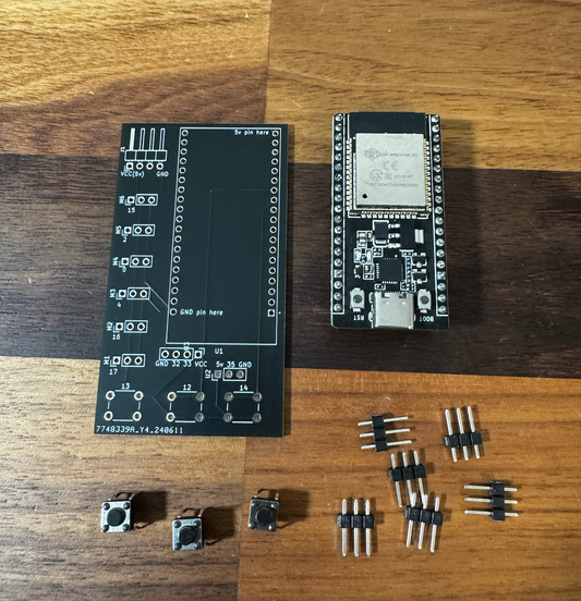 Servo Breakout PCB + ESP32